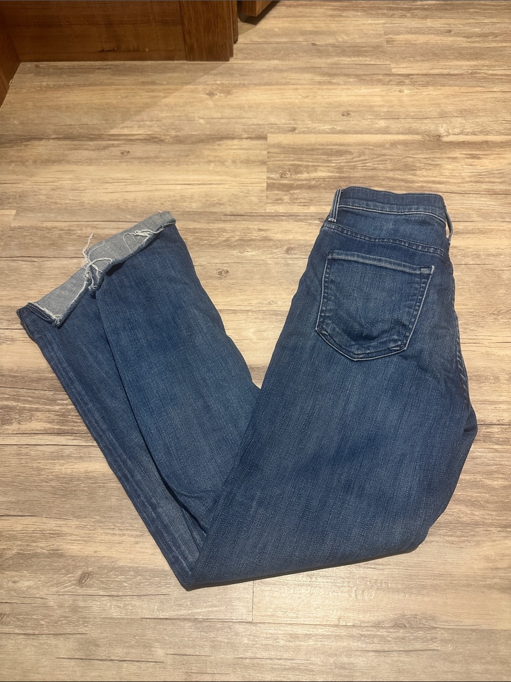Mother High Waisted Rascal Ankle Jeans